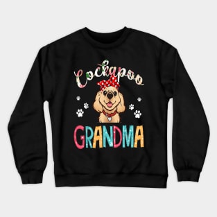 Cute Cockapoo Grandma Crewneck Sweatshirt